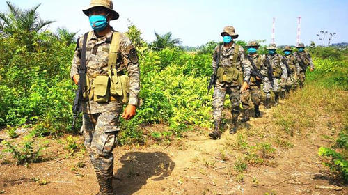 Ejército de Guatemala confirma a 18 militares con Covid-19