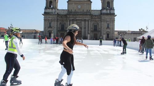 Cancelan pista de hielo en el Festival Navideño Paseo de la Sexta