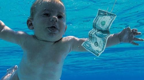 Así luce el bebé de la portada del álbum de Nirvana "Nevermind"