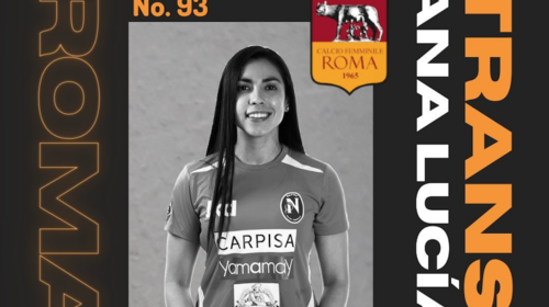Ana Lucía Martínez debuta con la Roma, su nuevo equipo en Italia
