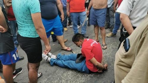 Caravana: Capturan a hondureño señalado de robo en Chiquimula