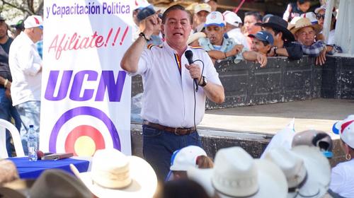 El TSE canceló al partido político UCN de Mario Estrada
