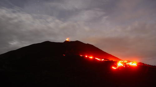 Los videos de la erupción del volcán de Pacaya