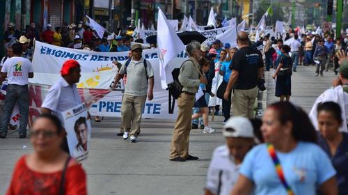 Codeca anuncia manifestación y marchas en la ciudad de Guatemala