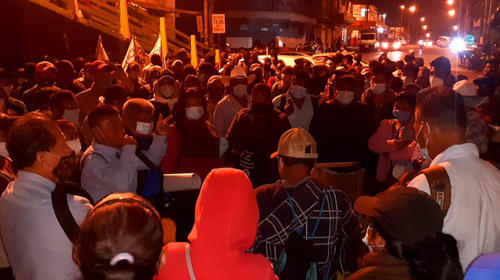 Codeca: Manifestantes se agrupan en el Trébol y ruta al Atlántico