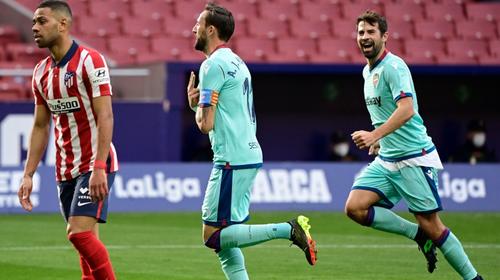 La Liga: El Atlético pierde en casa contra el Levante 