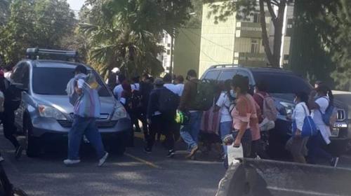 El video aéreo de un nuevo intento de invasión en Nimajuyú