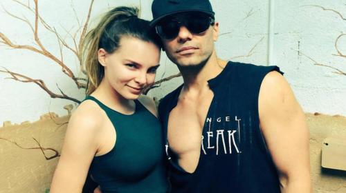 Belinda vuelve a bailar "El Sapito", ahora con su novio Criss Angel