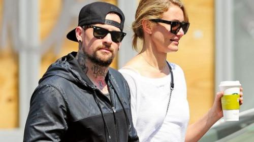 La actriz Cameron Díaz se casó con el músico Benji Madden