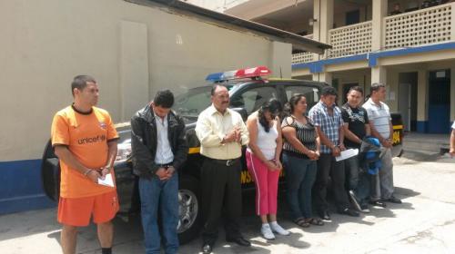 Capturan a seis PNC vinculados a banda de secuestradores "La Patrona"