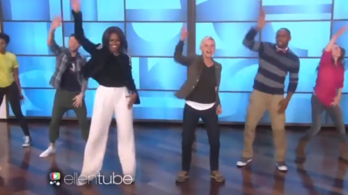 Michelle Obama sorprende con coreografía al ritmo de Bruno Mars