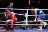 La rival de polémica boxeadora argelina se retira en 46 segundos