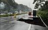 Otro punto de la autopista a Palín está en condición crítica