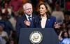 Kamala Harris y Tim Walz se presentan en su primer mitin