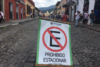 Trámite para estacionarte en la vía pública de Antigua Guatemala