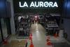 Retiran escaleras que no corresponden al Aeropuerto La Aurora