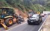 Cierran paso vehicular en Santa Catarina Pinula por deslizamiento