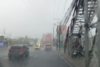 Fuertes lluvias y tránsito lento este viernes (videos)