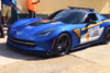 El lujoso Corvette patrulla que sorprendió en las calles (video)